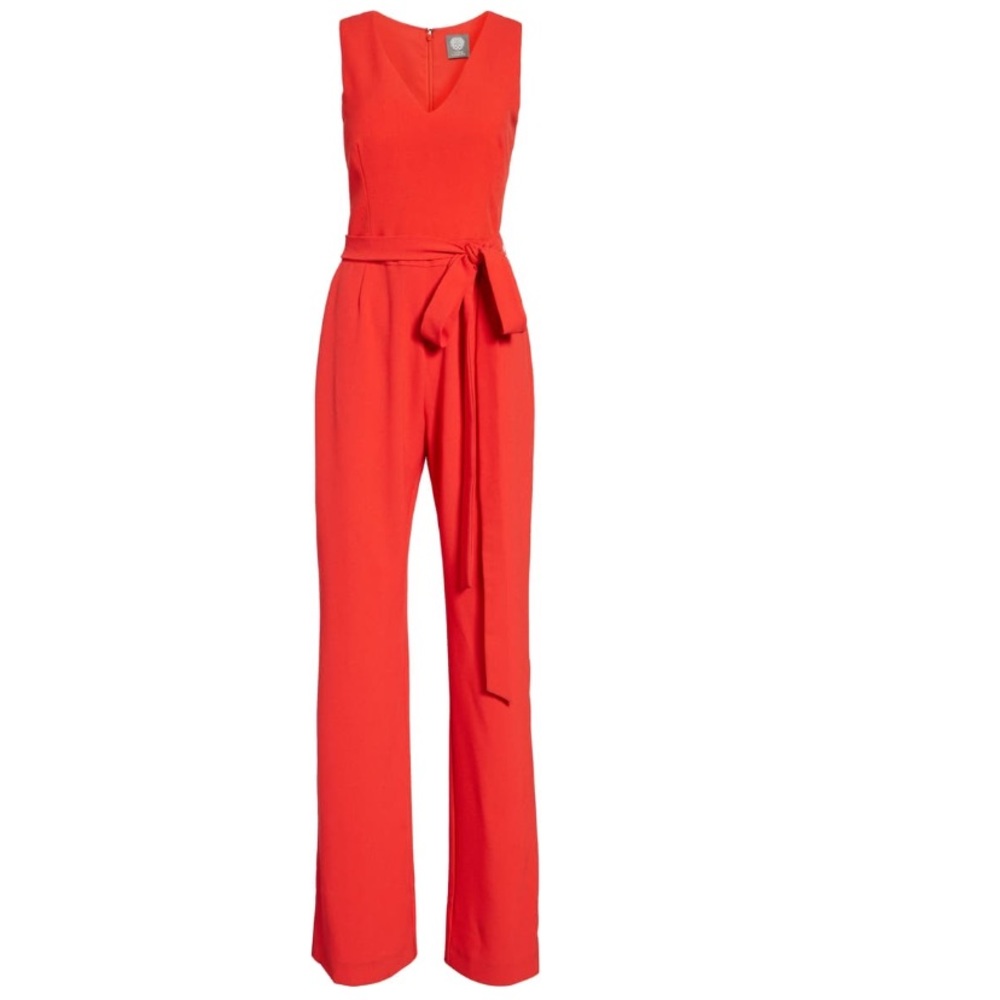 Vince Camuto Wide Leg Jumpsuit - Poppy